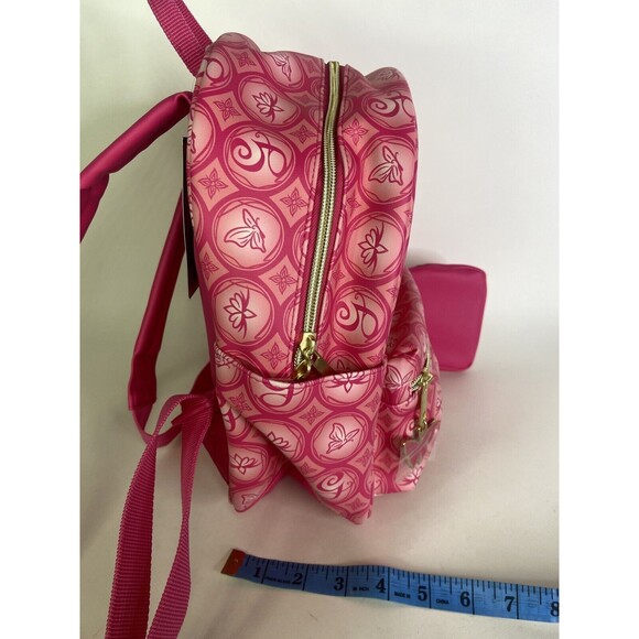 Wicked Glinda Pink Small Mini Backpack Bag With Bag Charm And Pouch NEW main image 8